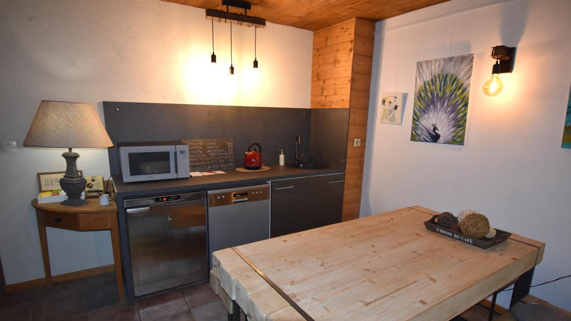 La Cle Des Bois Panzió Le Bourg-dʼOisans Kültér fotó
